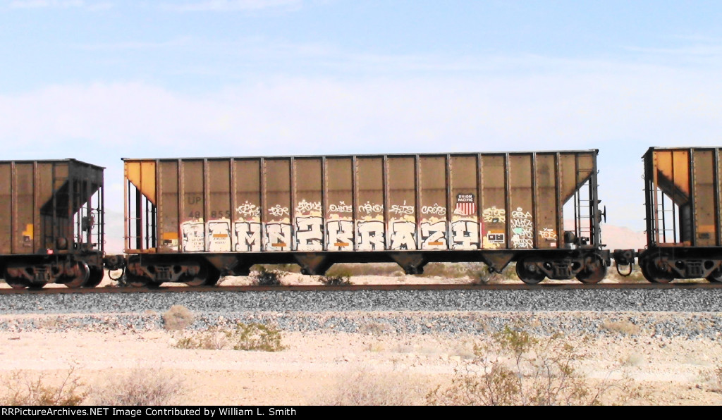 EB Unit Empty Open Hopper Frt at Erie NV -25